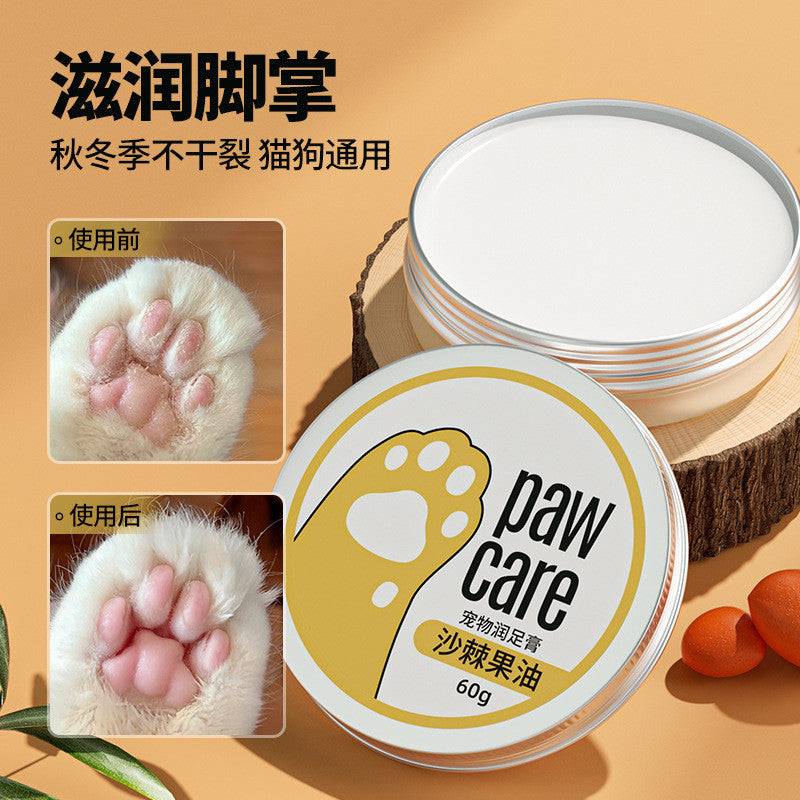 Pet Paw Balm for Dogs & Cats - Moisturizing Pad Cream for Dry/Cracked Paws | Natural Healing Protection