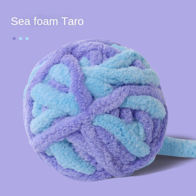 Hand-Knitted Cat Toys - Colorful Chew-Proof Yarn Balls for Playful Cats