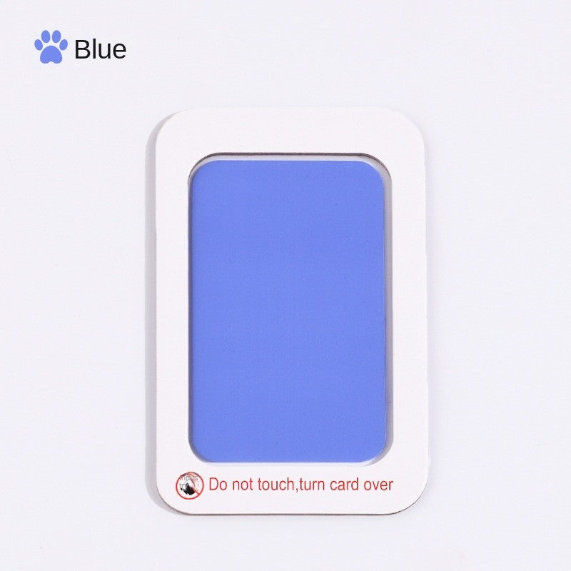 Paw Print Keepsake Kit - Capture Pet's Paw & Nose Prints | Frameable Memorial Gift | No-Mess Ink Pad