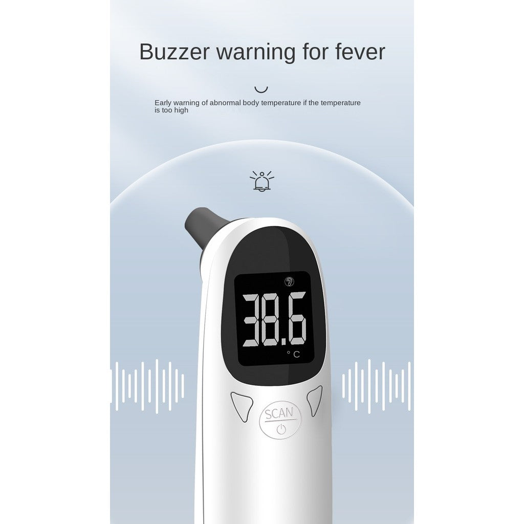 Pet Thermometer Gun - Non-Contact Infrared for Cats & Dogs, Fast & Accurate Fever Check (1-Second Reading, LED Display)