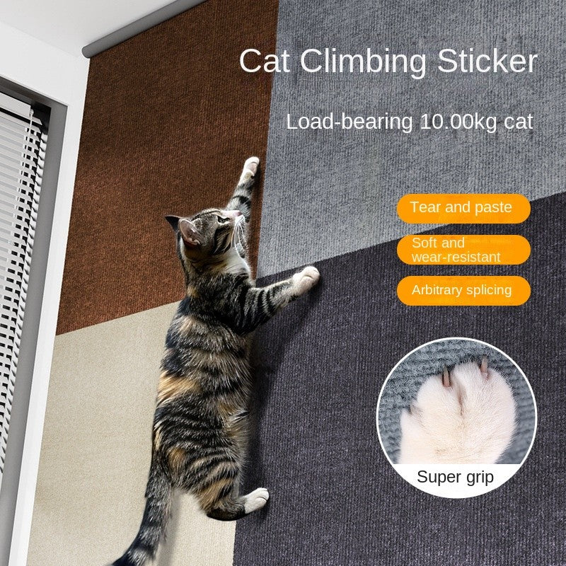 Multi-functional paint Wall protector-self-adhesive scratch pads & climbing mats | customizable size