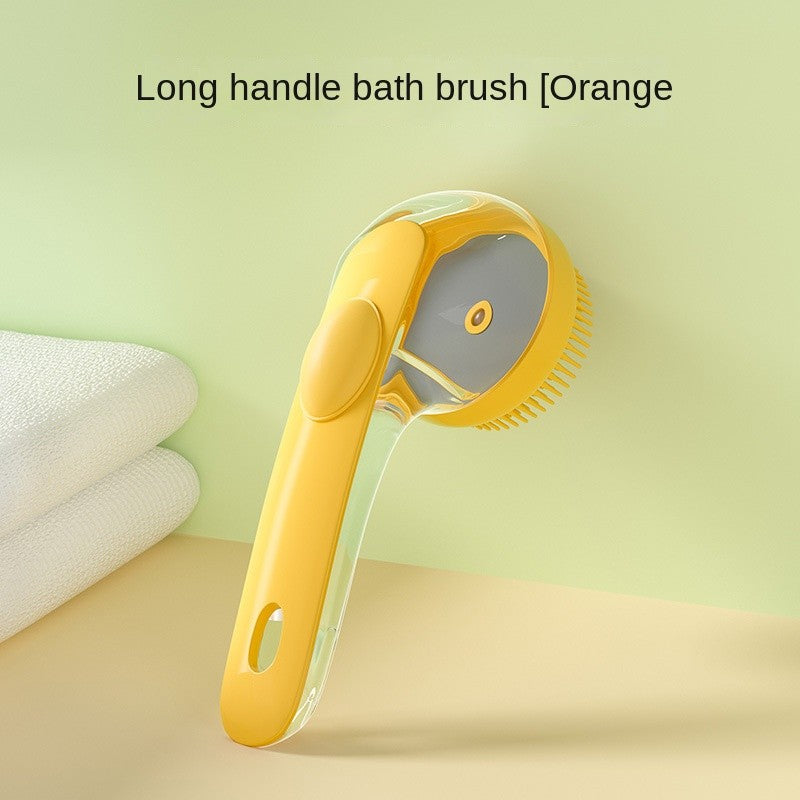Pet Bath Brush - Silicone Massage Grooming Tool for Cats & Dogs | Waterproof Deshedding Scrubber