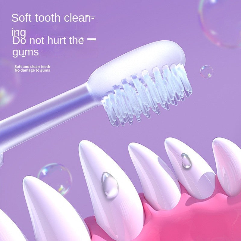 Pet Toothbrush & Toothpaste Set - Soft Silicone Finger Brush for Cats & Small Dogs, Dental Care Kit
