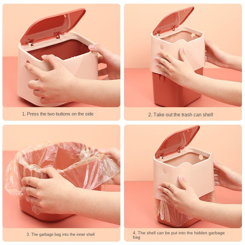 Cat Litter Disposal System - Odor-Sealing Waste Bin & Scoop Set | Leak-Proof Litter Box Bags