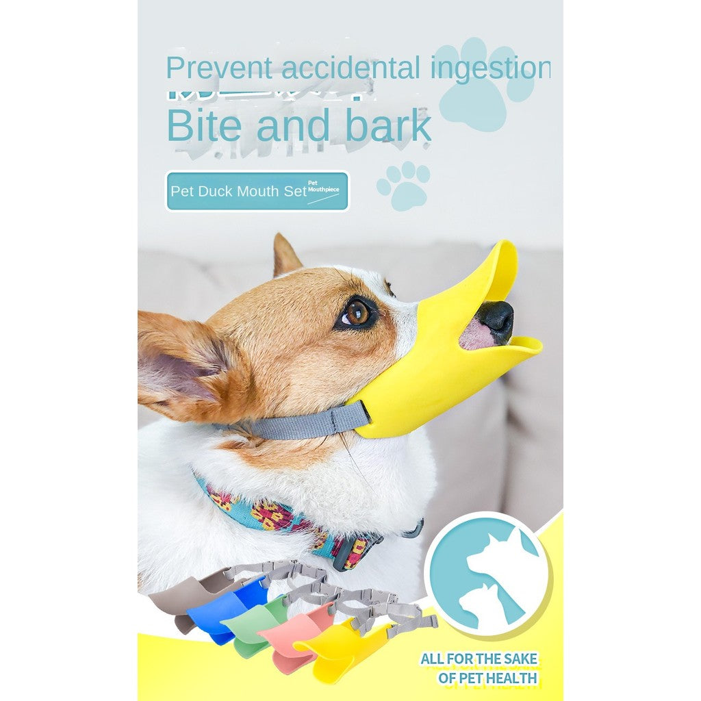 Adjustable Dog Muzzle for Small/Medium Dogs - Breathable & Lightweight | Stops Licking, Biting & Eating Garbage