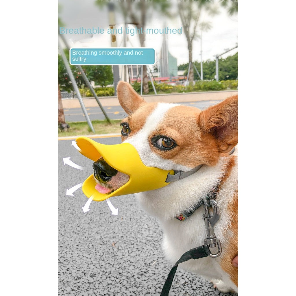 Adjustable Dog Muzzle for Small/Medium Dogs - Breathable & Lightweight | Stops Licking, Biting & Eating Garbage