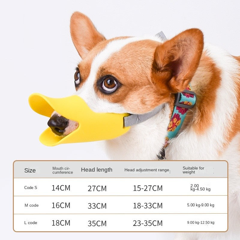 Adjustable Dog Muzzle for Small/Medium Dogs - Breathable & Lightweight | Stops Licking, Biting & Eating Garbage