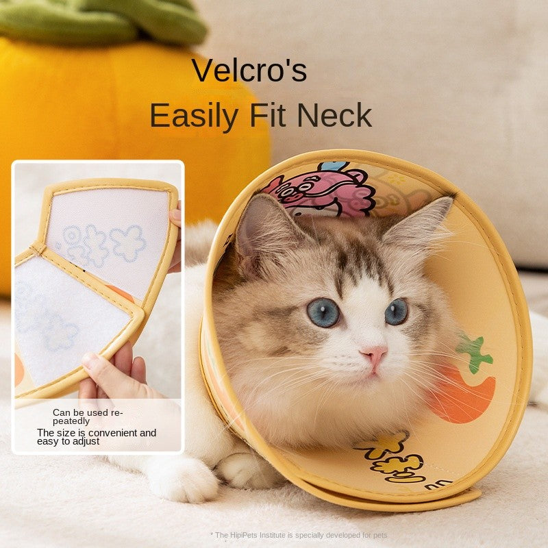 Soft Pet Recovery Collar - Cat & Dog Anti-Bite/Scratch Cone for Wound Care & Grooming