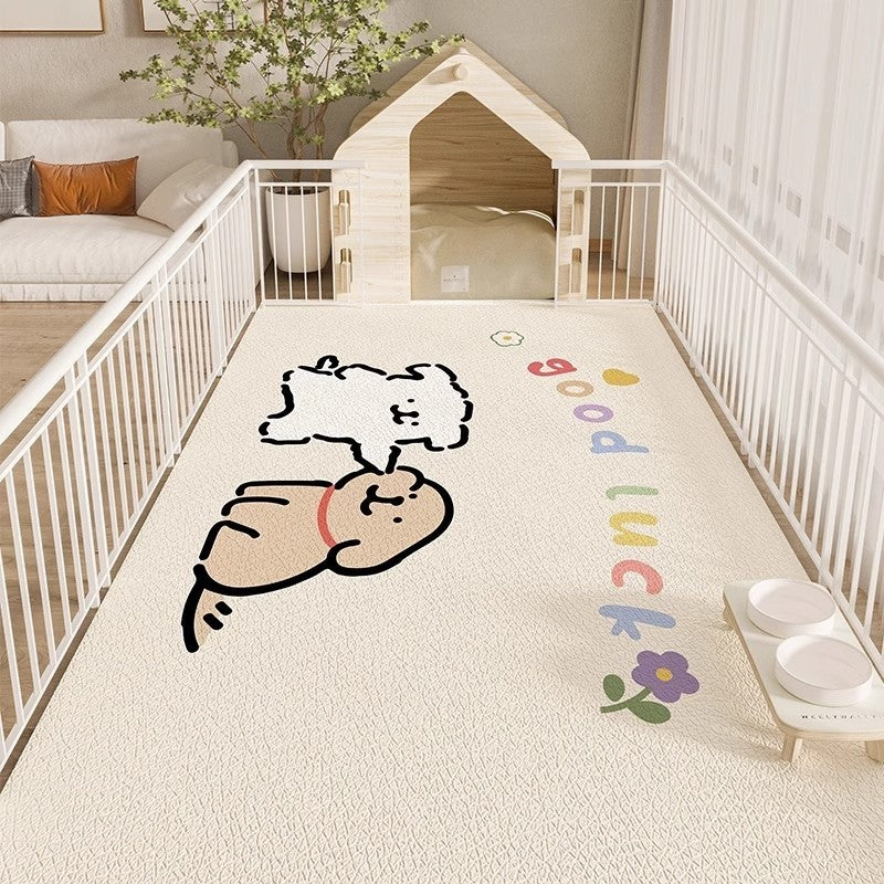 Cartoon Doormat - Non-Slip, Waterproof, Easy Clean, Pet-Friendly Home Mat