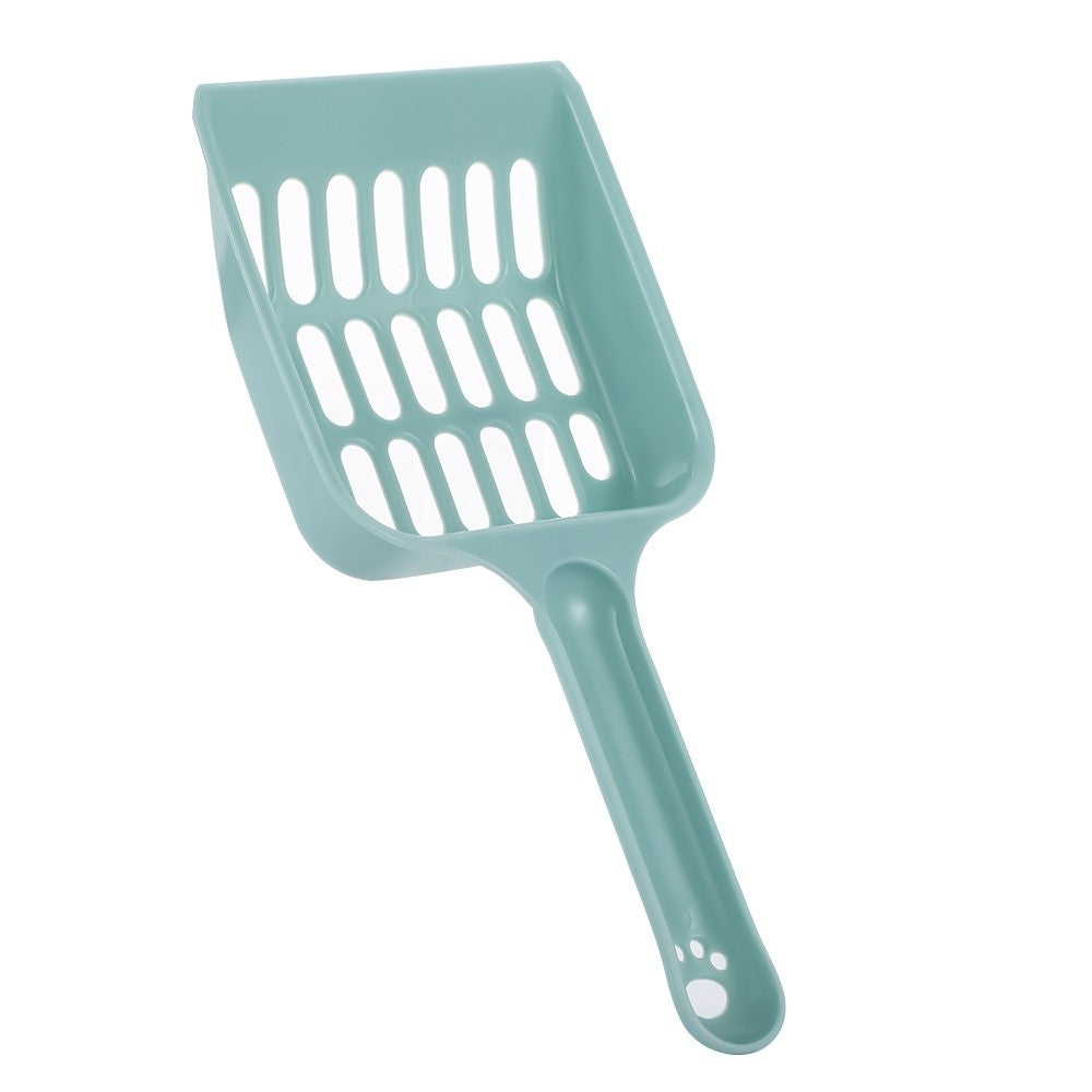 Sturdy Plastic Cat Litter Scoop - Durable, Chew-Proof & Easy Clean Pet Waste Shovel