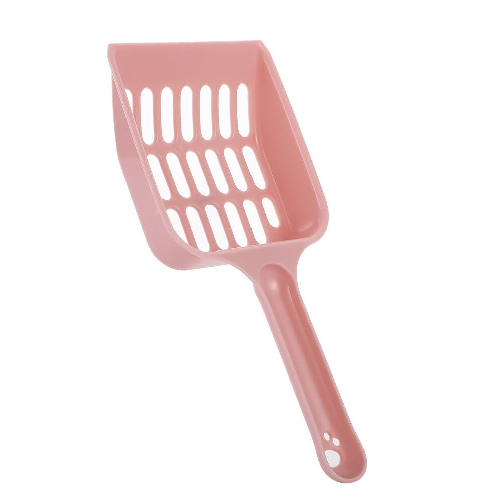 Sturdy Plastic Cat Litter Scoop - Durable, Chew-Proof & Easy Clean Pet Waste Shovel