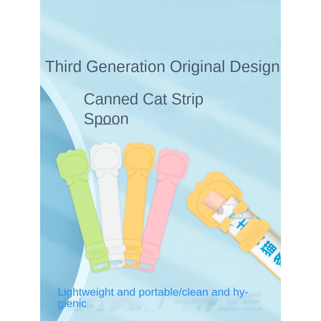 Cat Treat Squeeze Feeder - Creamy Paste Dispenser Spoon for Liquid Snacks & Medicine