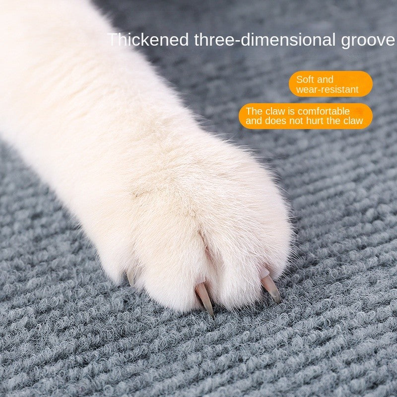 Self-adhesive multi-functional cat climbing mat-scratch-resistant wall sticker for cats, customizable & durable