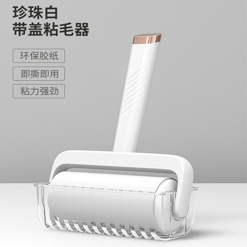 Sticky lint roller for Pet Hair-portable clothes & furniture hair remover with refillable paper