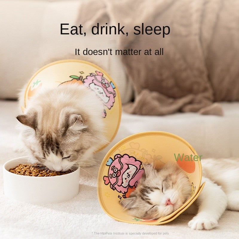 Soft Pet Recovery Collar - Cat & Dog Anti-Bite/Scratch Cone for Wound Care & Grooming