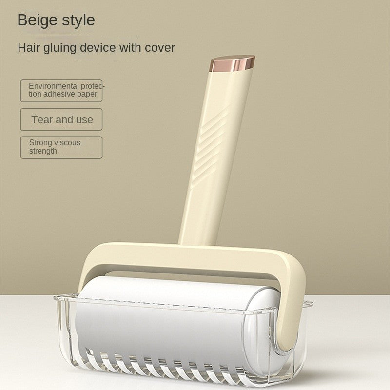 Sticky lint roller for Pet Hair-portable clothes & furniture hair remover with refillable paper