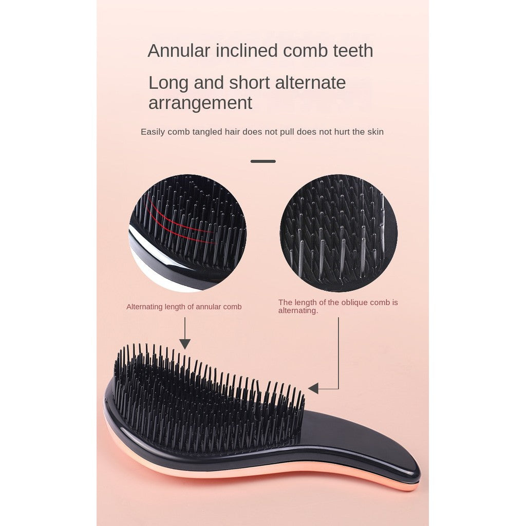 Anti-Static Pet Grooming Brush - Deshedding Comb for Cats & Dogs, Removes Loose Hair Effectively
