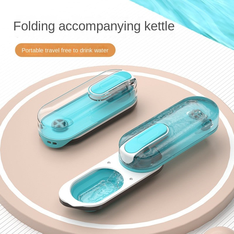 Portable Pet Water Bottle - Foldable Travel Cup for Cats & Dogs On-the-Go