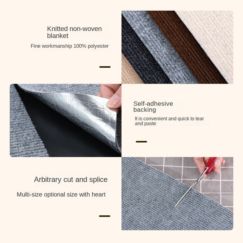 Self-adhesive multi-functional cat climbing mat-scratch-resistant wall sticker for cats, customizable & durable