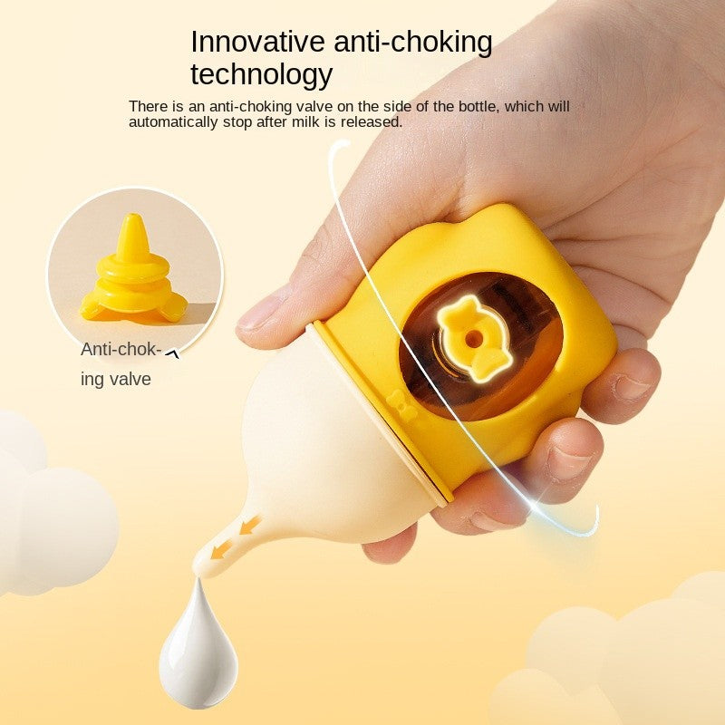 20ML Anti-Choke Pet Nursing Bottle - Newborn Kitten/Puppy Milk Feeder with Soft Silicone Nipple