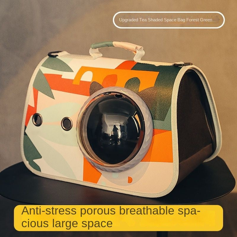 Hands-Free Pet Sling Carrier - Single Shoulder & Crossbody Cat/Dog Outing Bag