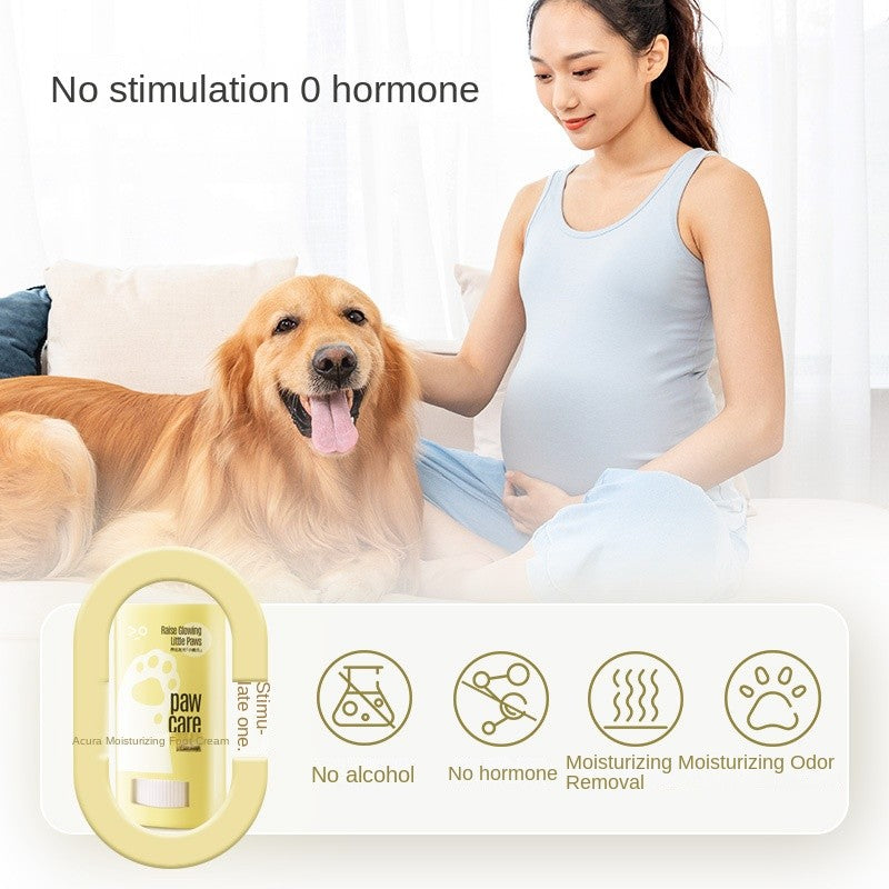 Pet paw balm-moisturizing Dog & Cat foot cream for dry cracked pads