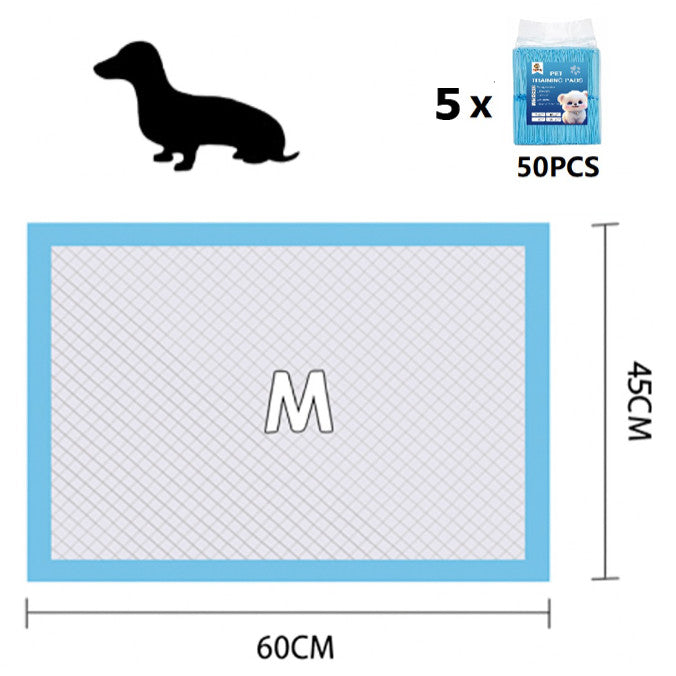 Kopipets BUNDLE OF 5 Pet Pee Pads Great Value for Daily Dogs Puppies Cats Rabbits Senior Pets