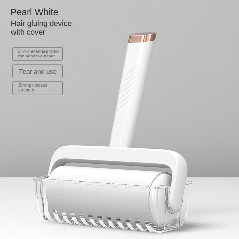 Sticky lint roller for Pet Hair-portable clothes & furniture hair remover with refillable paper