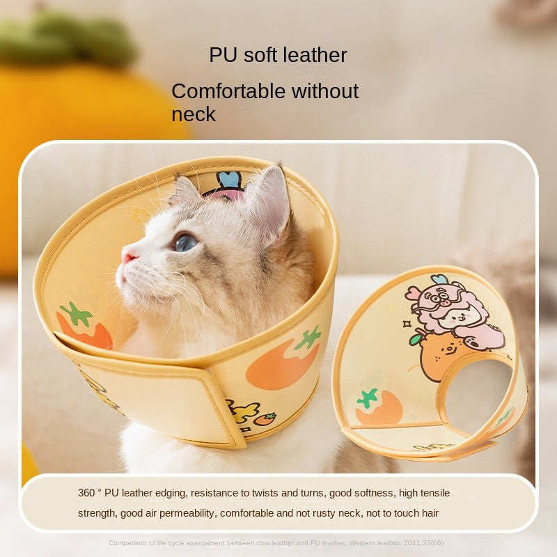 Soft Pet Recovery Collar - Cat & Dog Anti-Bite/Scratch Cone for Wound Care & Grooming