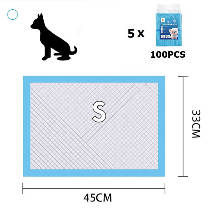 Kopipets BUNDLE OF 5 Pet Pee Pads Great Value for Daily Dogs Puppies Cats Rabbits Senior Pets