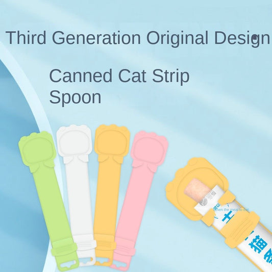 Cat Treat Squeeze Feeder - Creamy Paste Dispenser Spoon for Liquid Snacks & Medicine