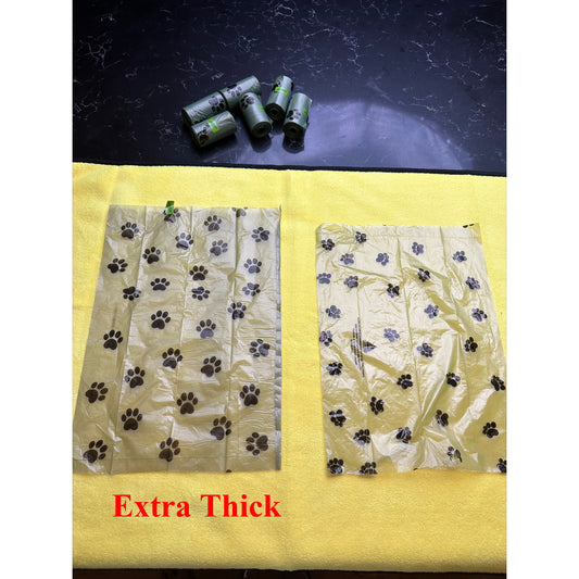 Kopipets Thick Pet Poop Bags with Free Dispenser Eco-Friendly Dog & Cat Trash Bag pet waste bags