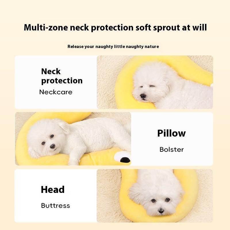 Kopipets Local Seller 55cm Cute Question Mark Pet Pillow Soft For Small Dog Cat Sleep Cushion