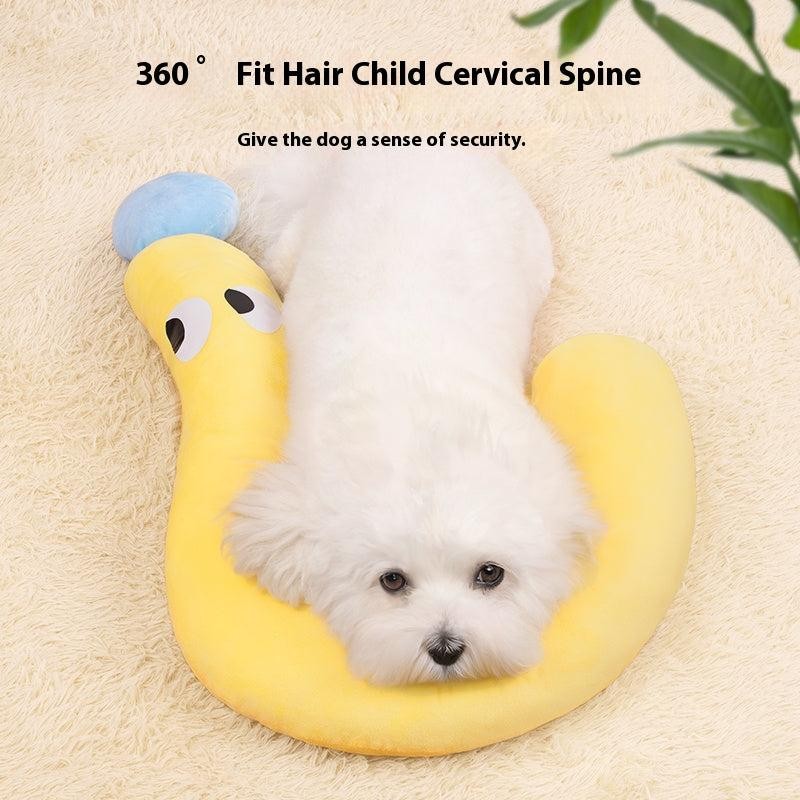 Kopipets Local Seller 55cm Cute Question Mark Pet Pillow Soft For Small Dog Cat Sleep Cushion