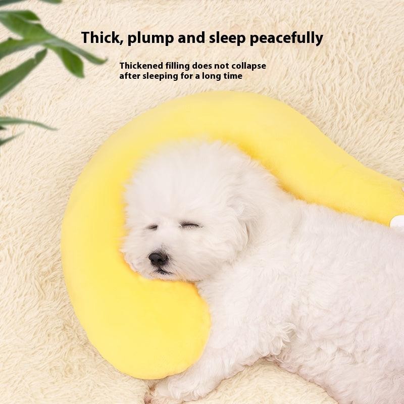 Kopipets Local Seller 55cm Cute Question Mark Pet Pillow Soft For Small Dog Cat Sleep Cushion
