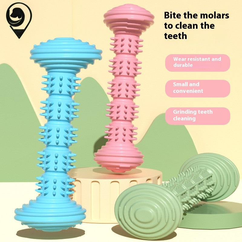 Kopipets Local Seller Pet Toy Durable TPR Double-Ring Slipper Chew Toy Dogs Teeth Cleaning