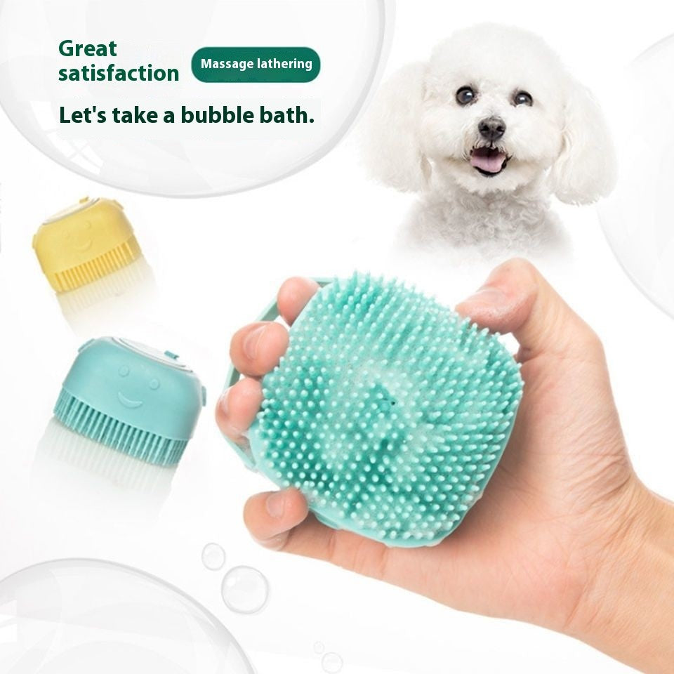 Kopipets Local Seller Pet Silicone Bath Brush Soft Bristles for Cats & Dogs Easy Bathing Experience