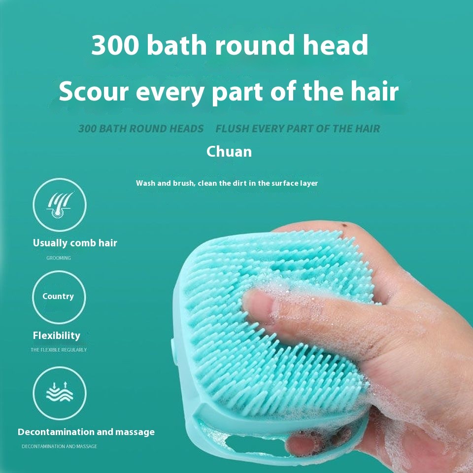 Kopipets Local Seller Pet Silicone Bath Brush Soft Bristles for Cats & Dogs Easy Bathing Experience