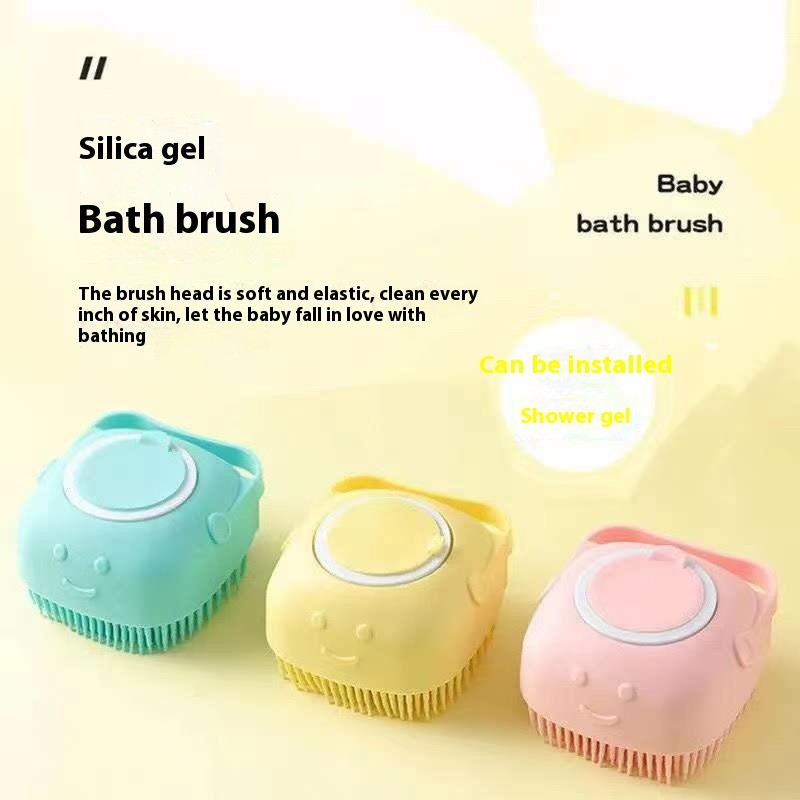 Kopipets Local Seller Pet Silicone Bath Brush Soft Bristles for Cats & Dogs Easy Bathing Experience
