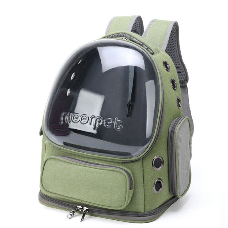 Space capsule cat backpack carrier-breathable pet travel bag for cats/dogs