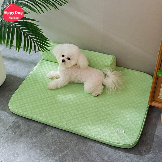 Kopipets Pet sofa cushion dog house summer cool nest cooling cushion removable and washable dog bed small dog catcushion