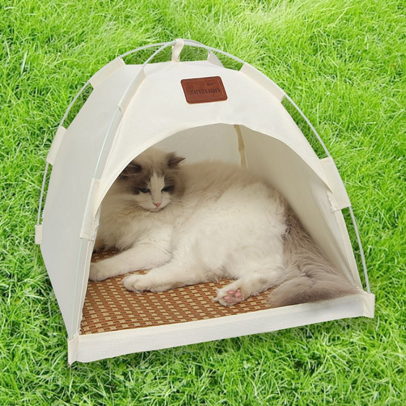 Kopipets Local Seller – Weather-Resistant Pet Tent with Canopy Foldable Breathable Cat/Dog Shelte