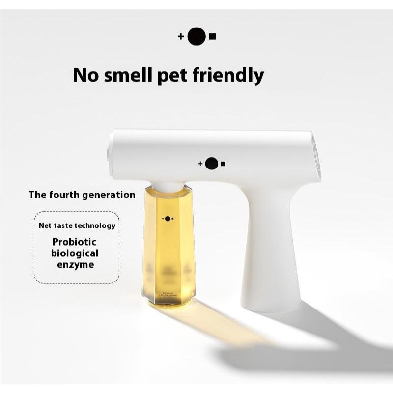 Kopipets 100% Pet-Safe Probiotic Enzyme Spray + Free UV Gun Neutralizes Odor Urine Odor Remover