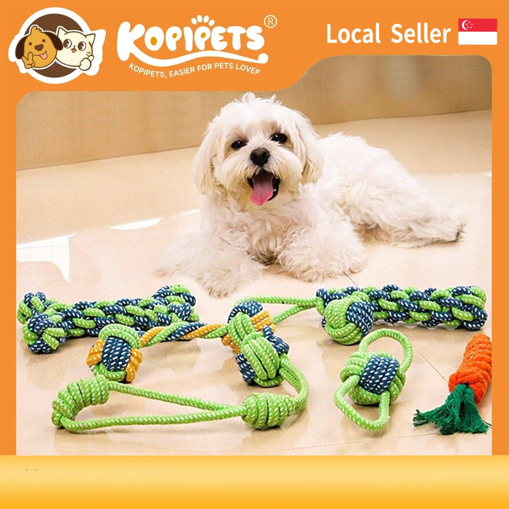 Indestructible Dog Rope Toy - Dental Chew for Small/Medium/Large Breeds