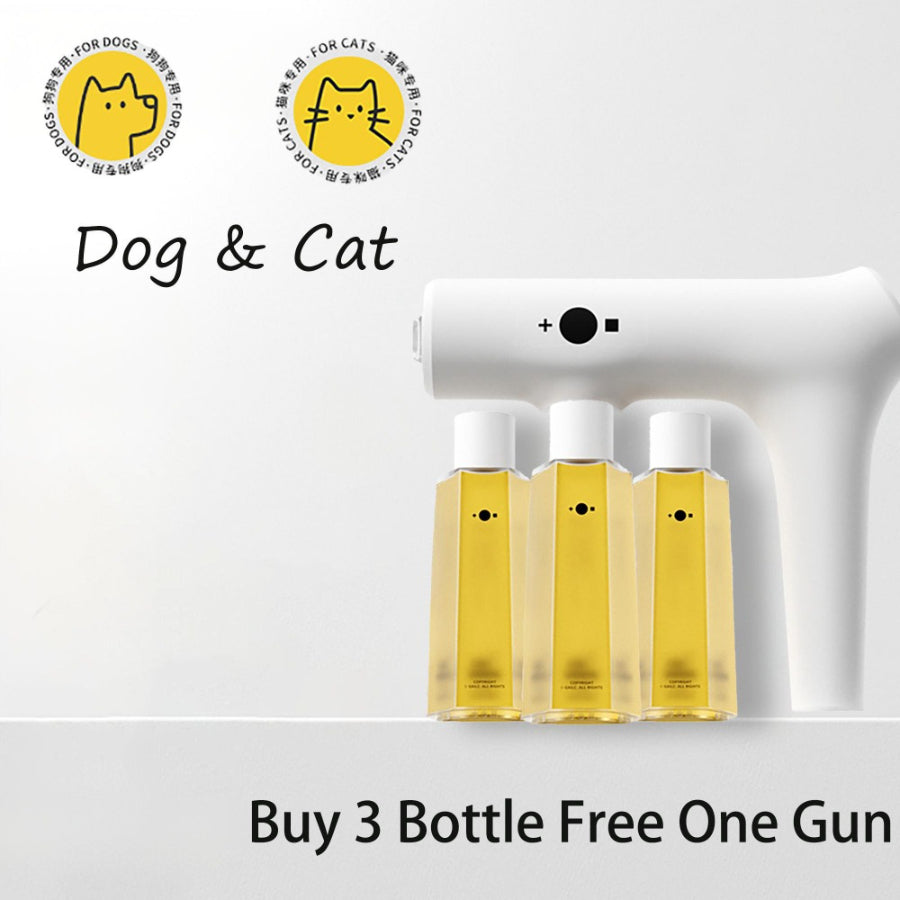 Kopipets 100% Pet-Safe Probiotic Enzyme Spray + Free UV Gun Neutralizes Odor Urine Odor Remover