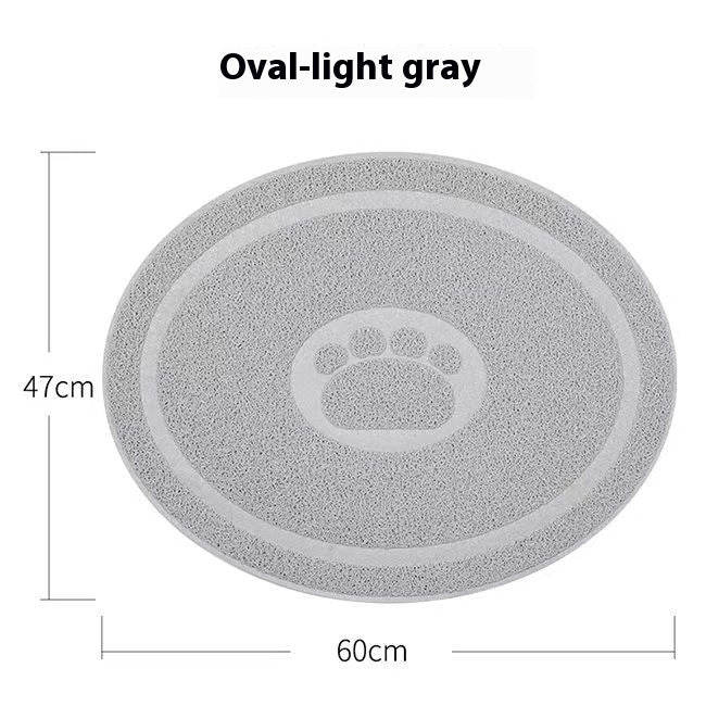 Kopipets Local Seller Paw-Shaped Cat Litter Mat Non-Slip with Built-in Litter Filter Easy Clean&Trap