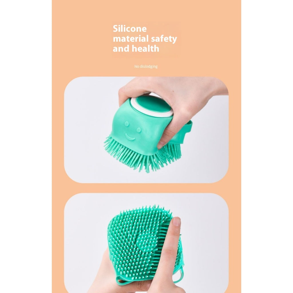 Kopipets Local Seller Pet Silicone Bath Brush Soft Bristles for Cats & Dogs Easy Bathing Experience