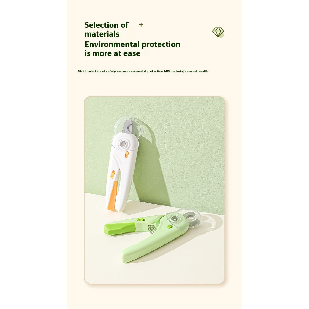 Kopipets Local Seller LED Pet Nail Clipper with Safety Guard&Transparent Case Sharp Safe&Ergonomic