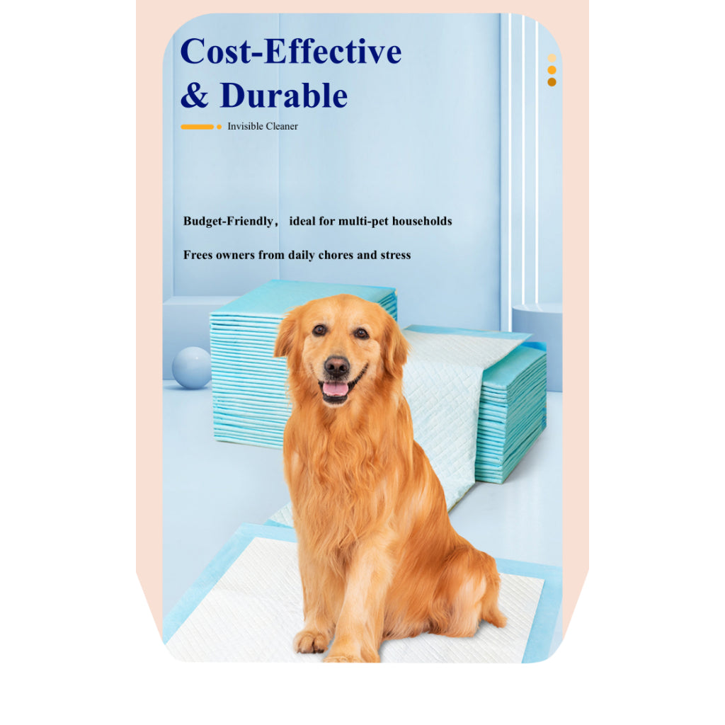 Kopipets BUNDLE OF 5 Pet Pee Pads Great Value for Daily Dogs Puppies Cats Rabbits Senior Pets