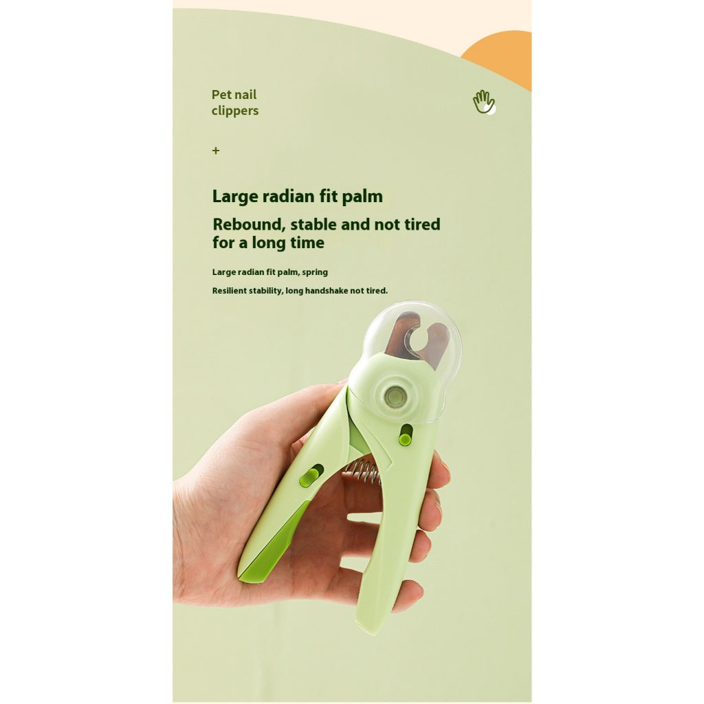 Kopipets Local Seller LED Pet Nail Clipper with Safety Guard&Transparent Case Sharp Safe&Ergonomic